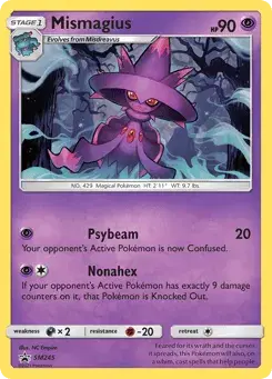 Mismagius SM Black Star Promos