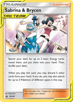 Sabrina & Brycen SM Black Star Promos