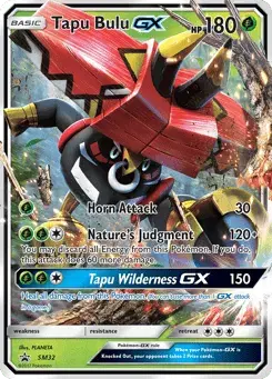 Tapu Bulu-GX SM Black Star Promos
