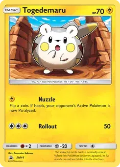 Togedemaru SM Black Star Promos