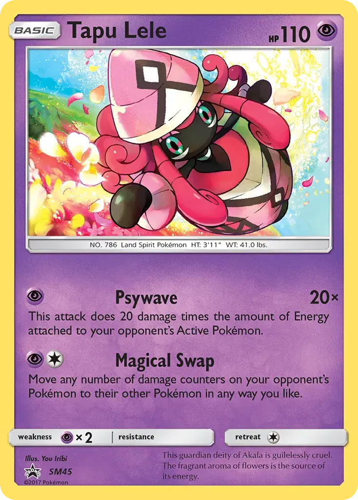 Tapu Lele SM Black Star Promos SM45