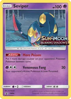 Seviper SM Black Star Promos