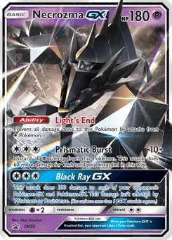 Necrozma-GX SM Black Star Promos