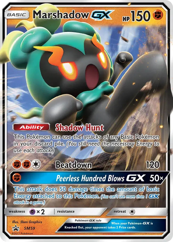 Marshadow-GX SM Black Star Promos SM59