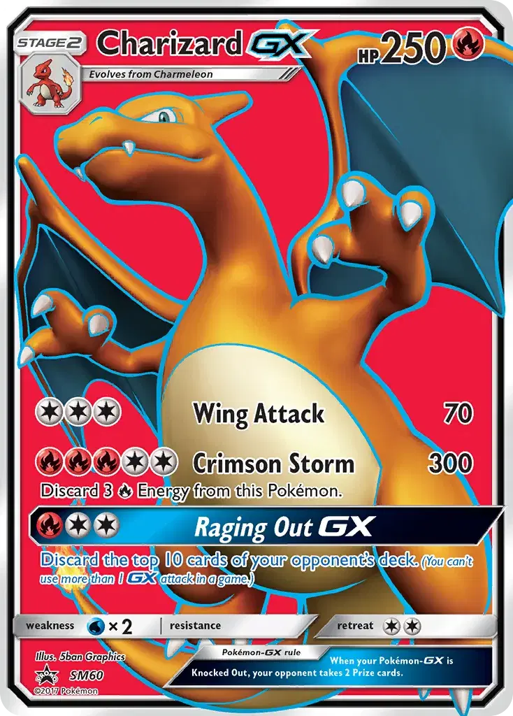 Charizard-GX SM Black Star Promos SM60