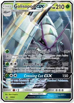 Golisopod-GX SM Black Star Promos