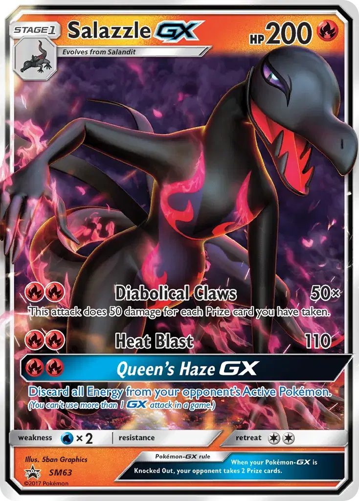 Salazzle-GX SM Black Star Promos SM63