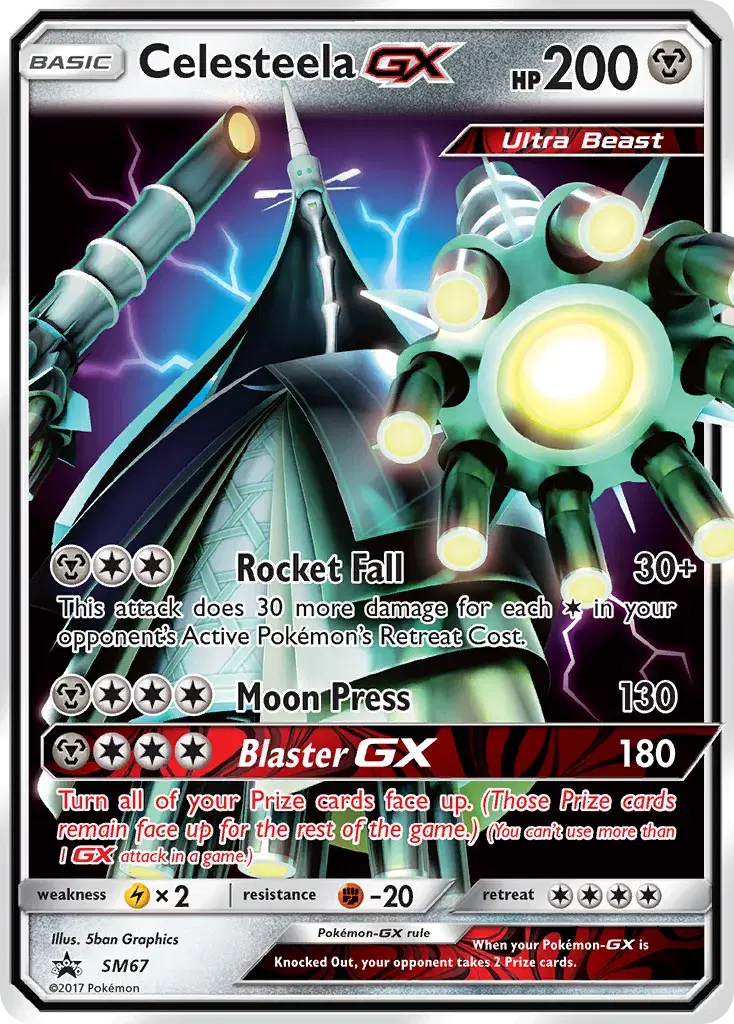 Celesteela-GX SM Black Star Promos SM67