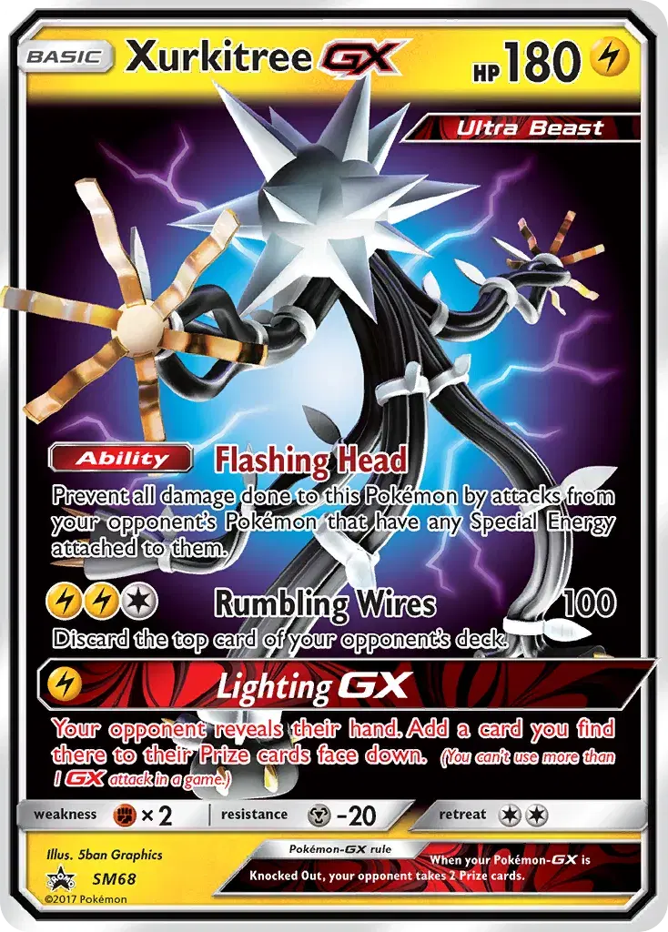 Xurkitree-GX SM Black Star Promos SM68