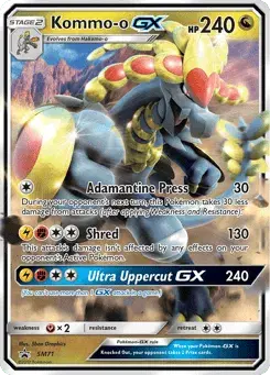 Kommo-o-GX SM Black Star Promos