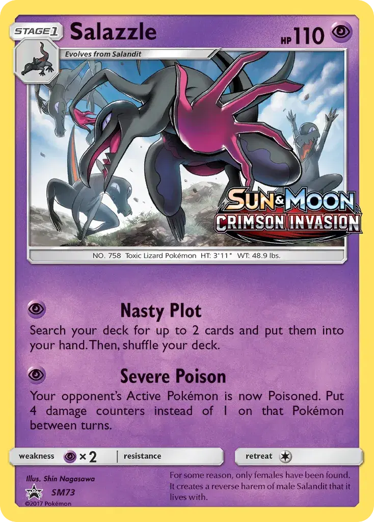 Salazzle SM Black Star Promos SM73