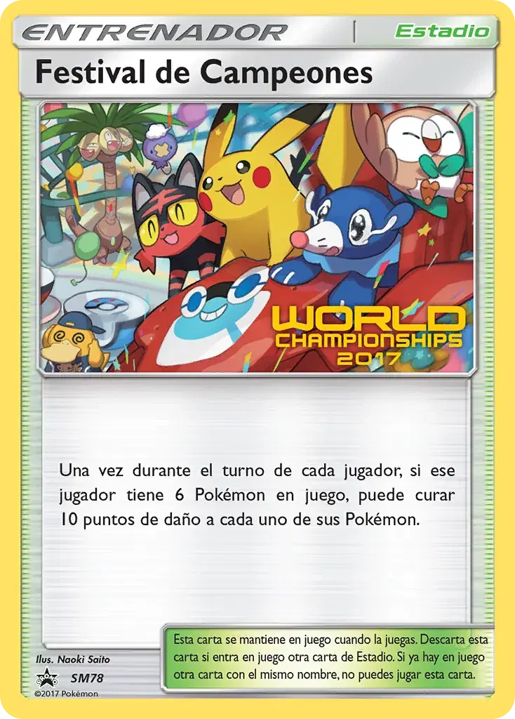 Champions Festival SM Black Star Promos SM78