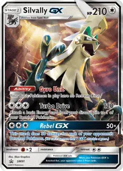 Silvally-GX SM Black Star Promos