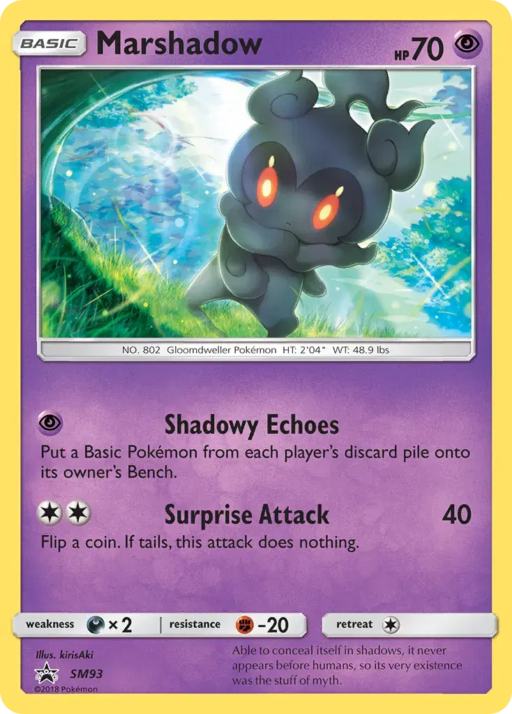 Marshadow SM Black Star Promos SM93