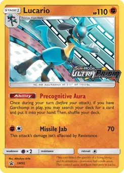 Lucario SM Black Star Promos
