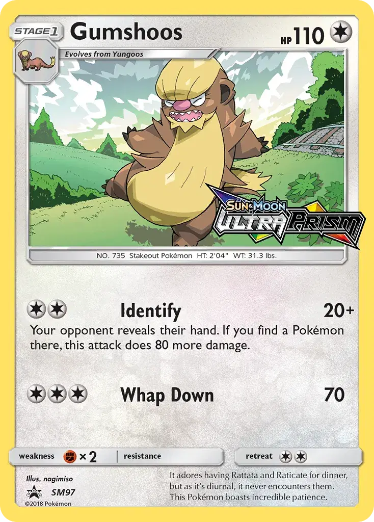 Gumshoos SM Black Star Promos SM97