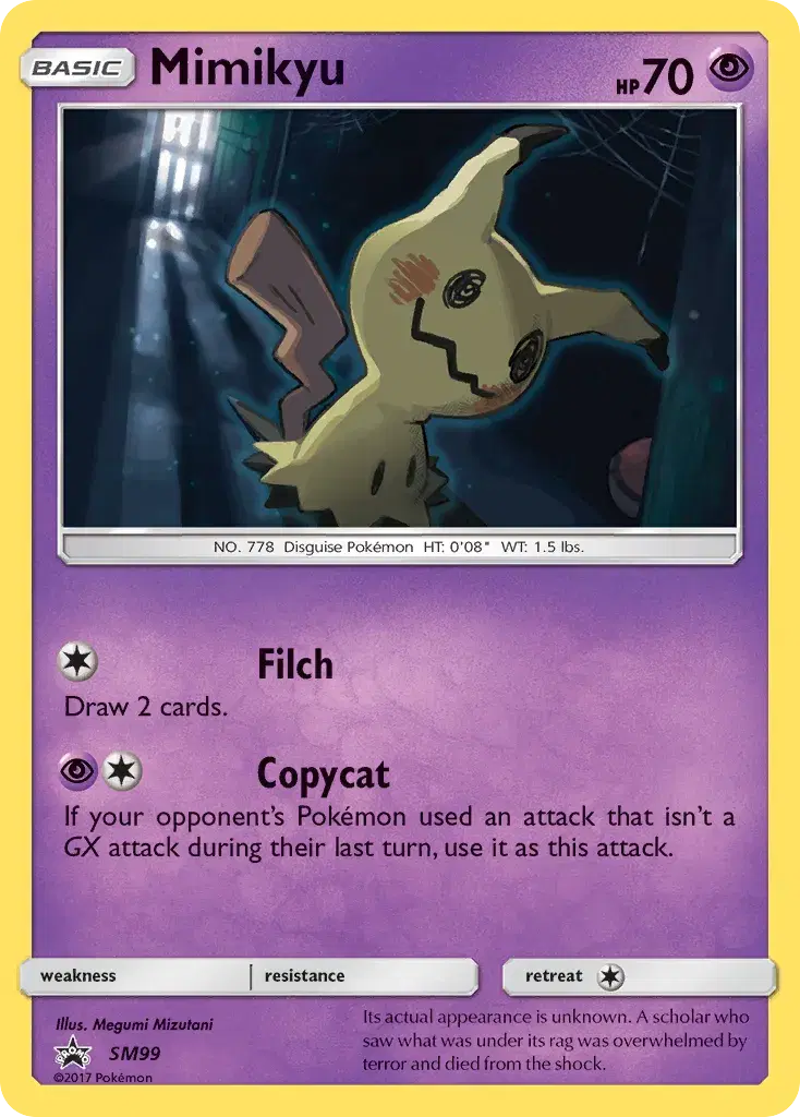 Mimikyu SM Black Star Promos SM99