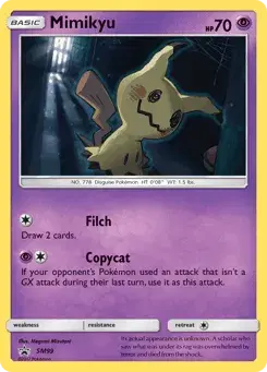 Mimikyu SM Black Star Promos