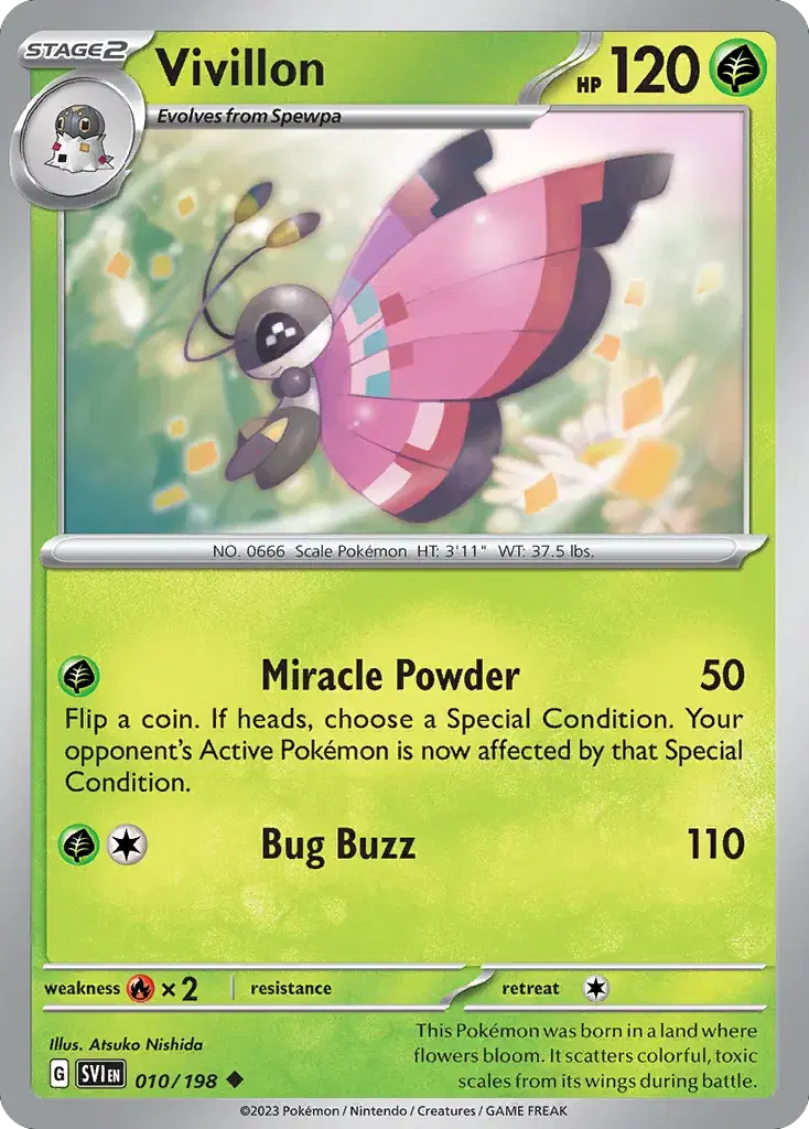 Vivillon Scarlet & Violet 10