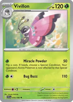 Vivillon Scarlet & Violet