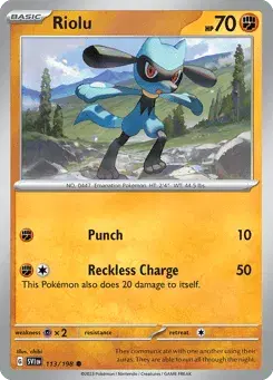 Riolu Scarlet & Violet