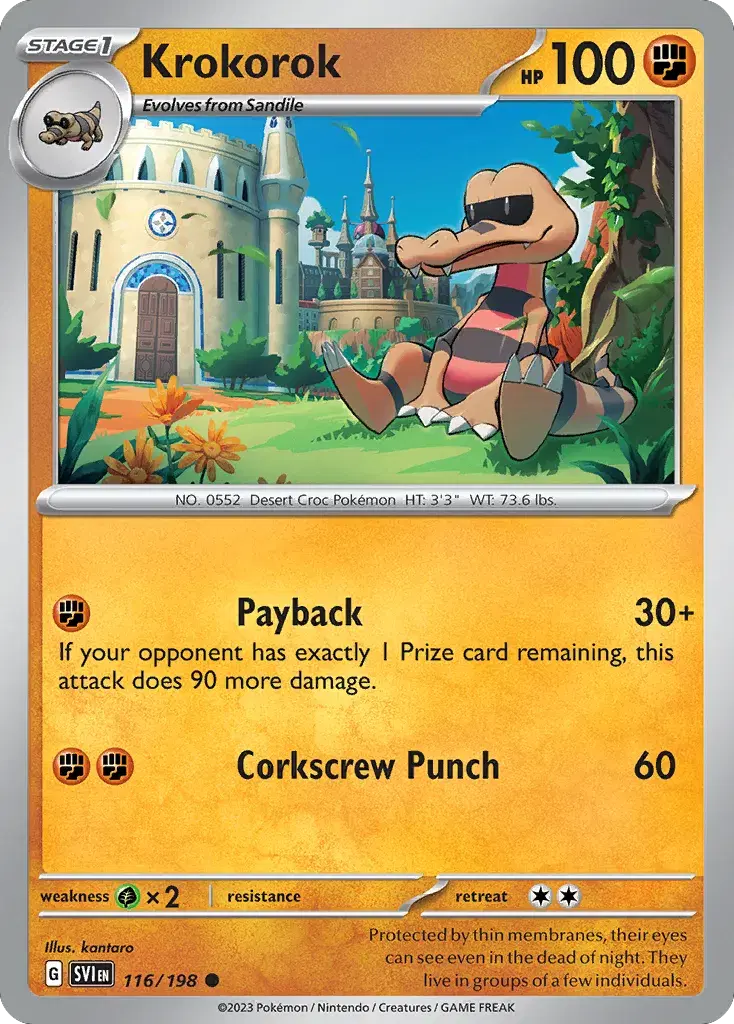 Krokorok Scarlet & Violet 116