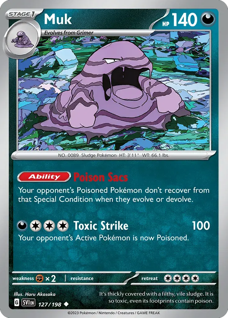 Muk Scarlet & Violet 127
