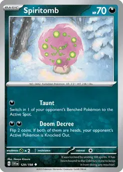 Spiritomb Scarlet & Violet