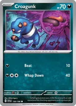 Croagunk Scarlet & Violet