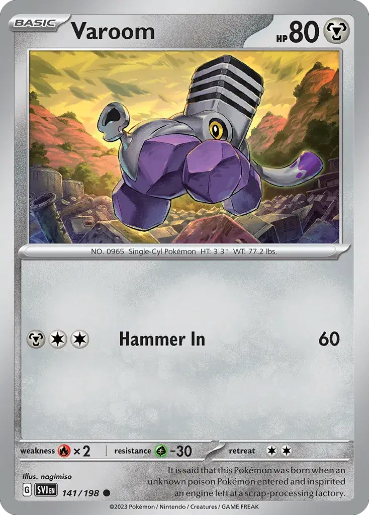 Varoom Scarlet & Violet 141