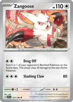 Zangoose Scarlet & Violet