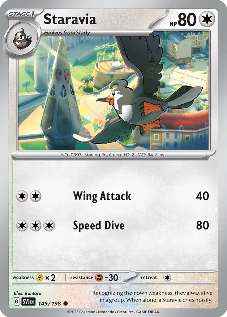 Staravia Scarlet & Violet 149