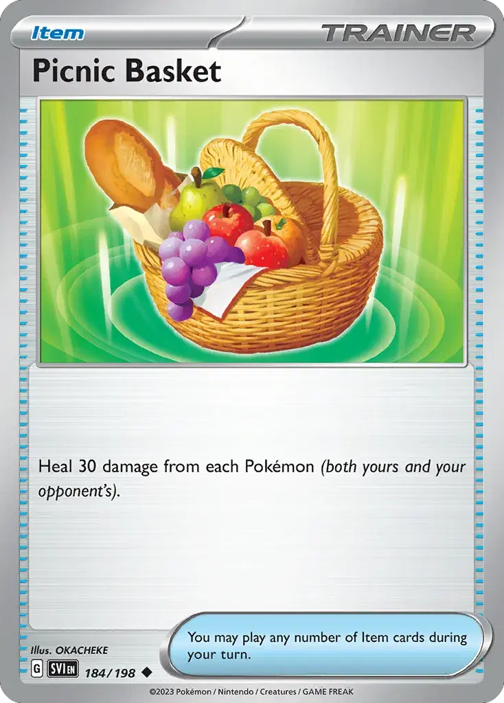 Picnic Basket Scarlet & Violet 184