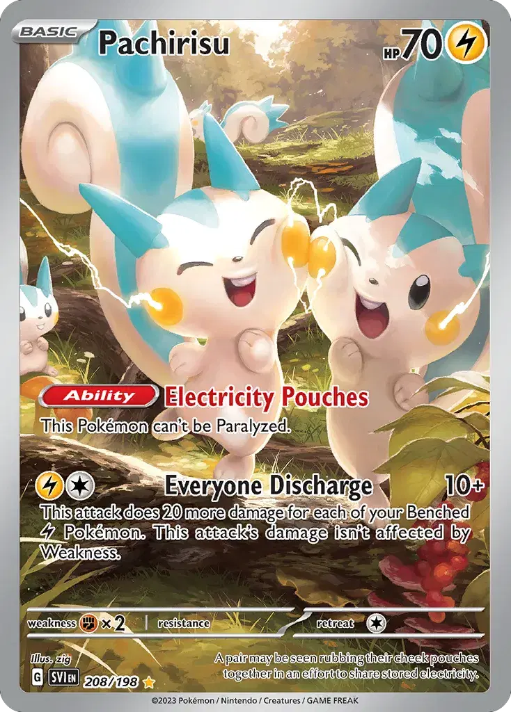 Pachirisu Scarlet & Violet 208