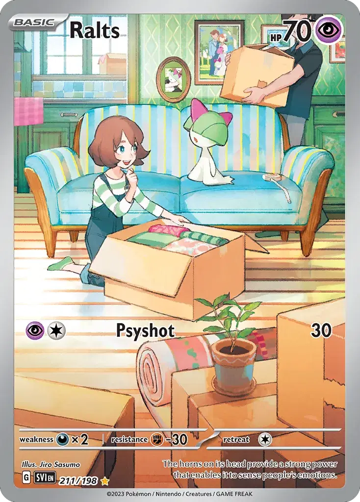 Ralts Scarlet & Violet 211
