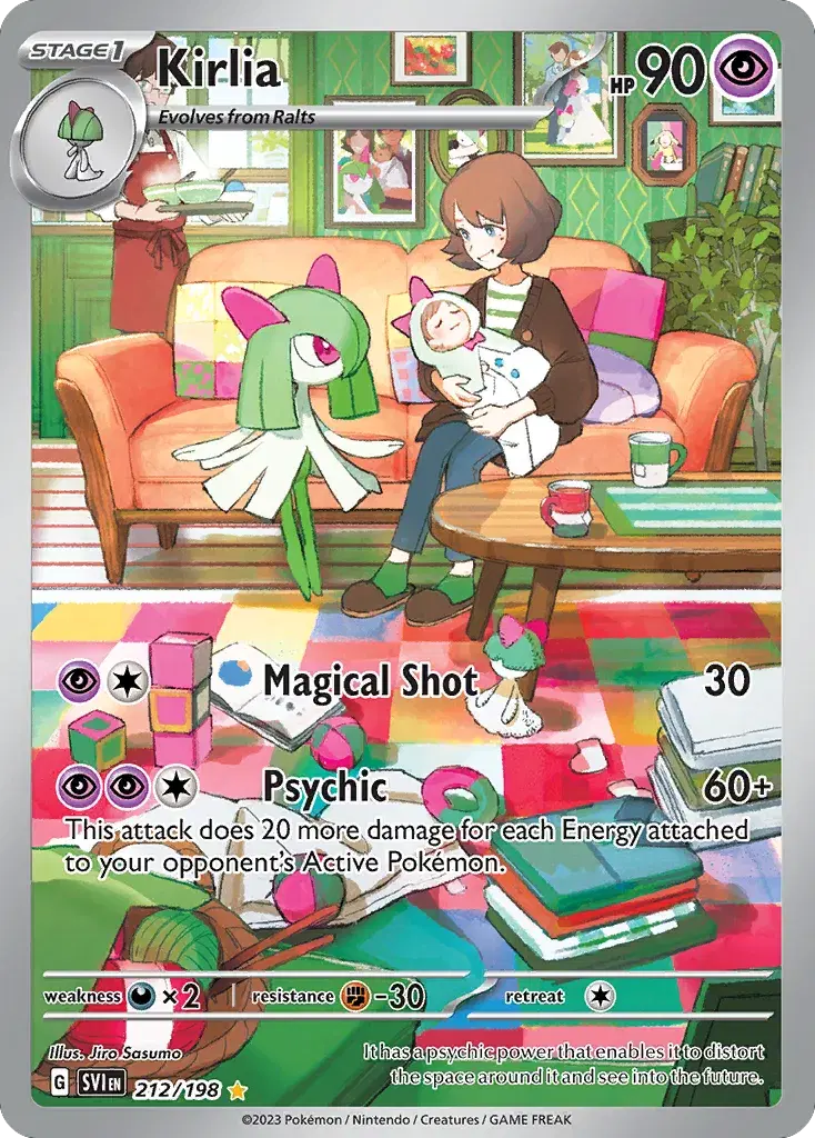 Kirlia Scarlet & Violet 212