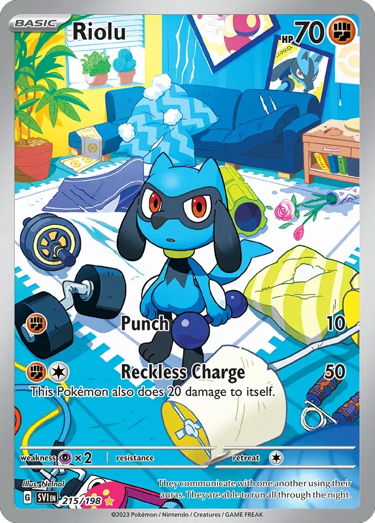 Riolu Scarlet & Violet 215
