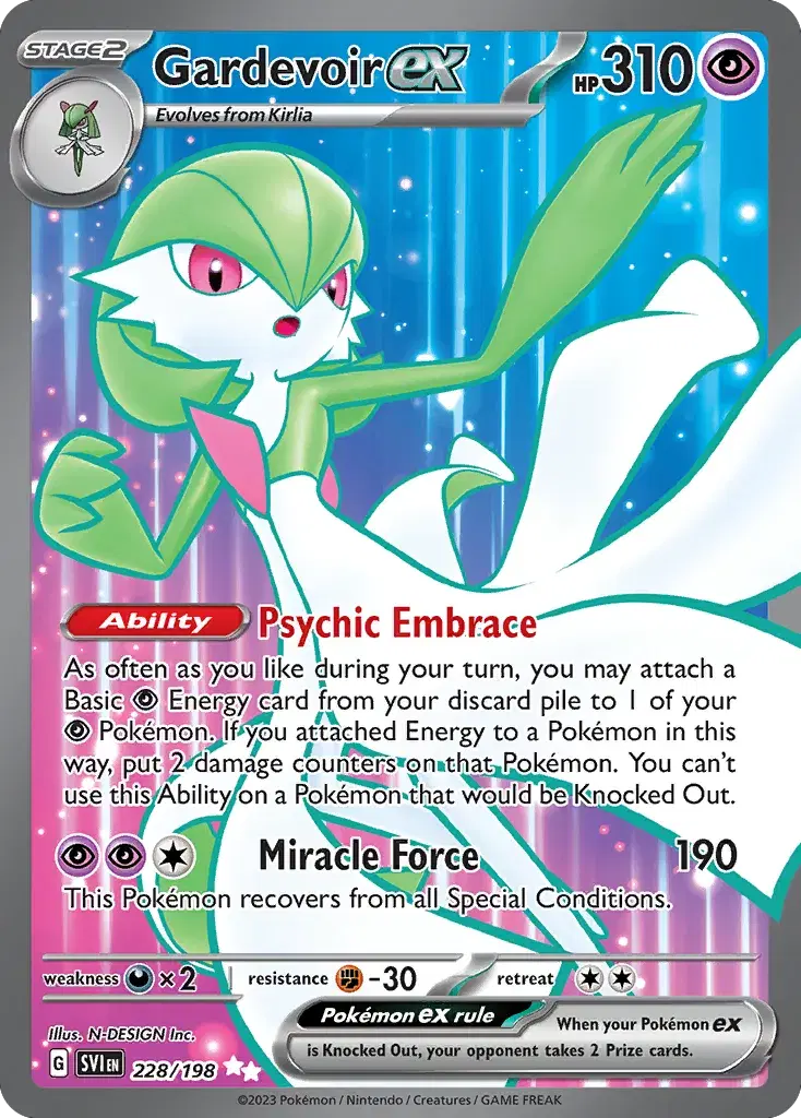 Gardevoir ex Scarlet & Violet 228