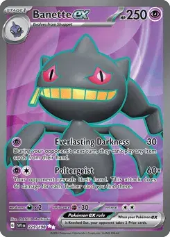 Banette ex Scarlet & Violet