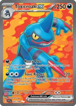Toxicroak ex Scarlet & Violet