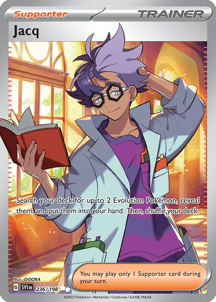 Jacq Scarlet & Violet 236