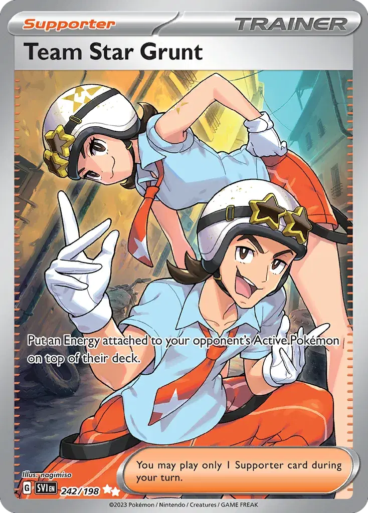 Team Star Grunt Scarlet & Violet 242
