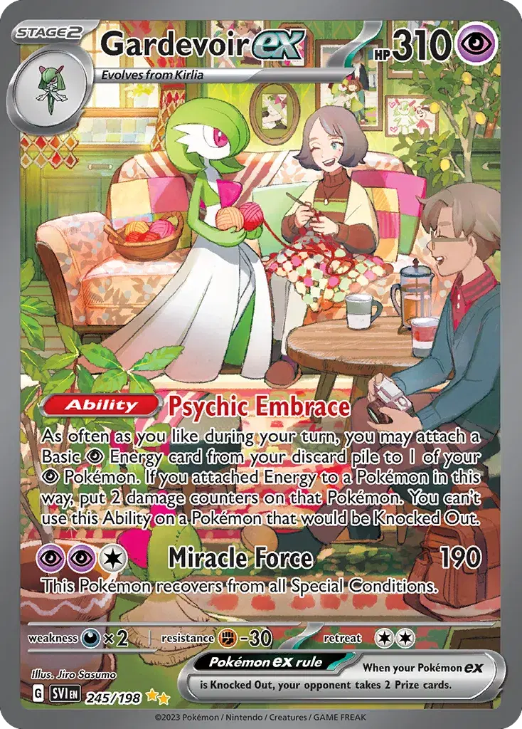 Gardevoir ex Scarlet & Violet 245