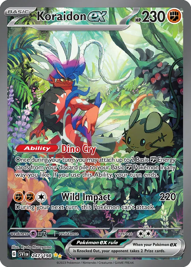 Koraidon ex Scarlet & Violet 247