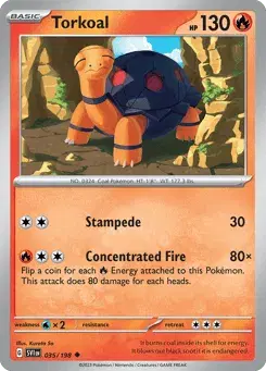 Torkoal Scarlet & Violet