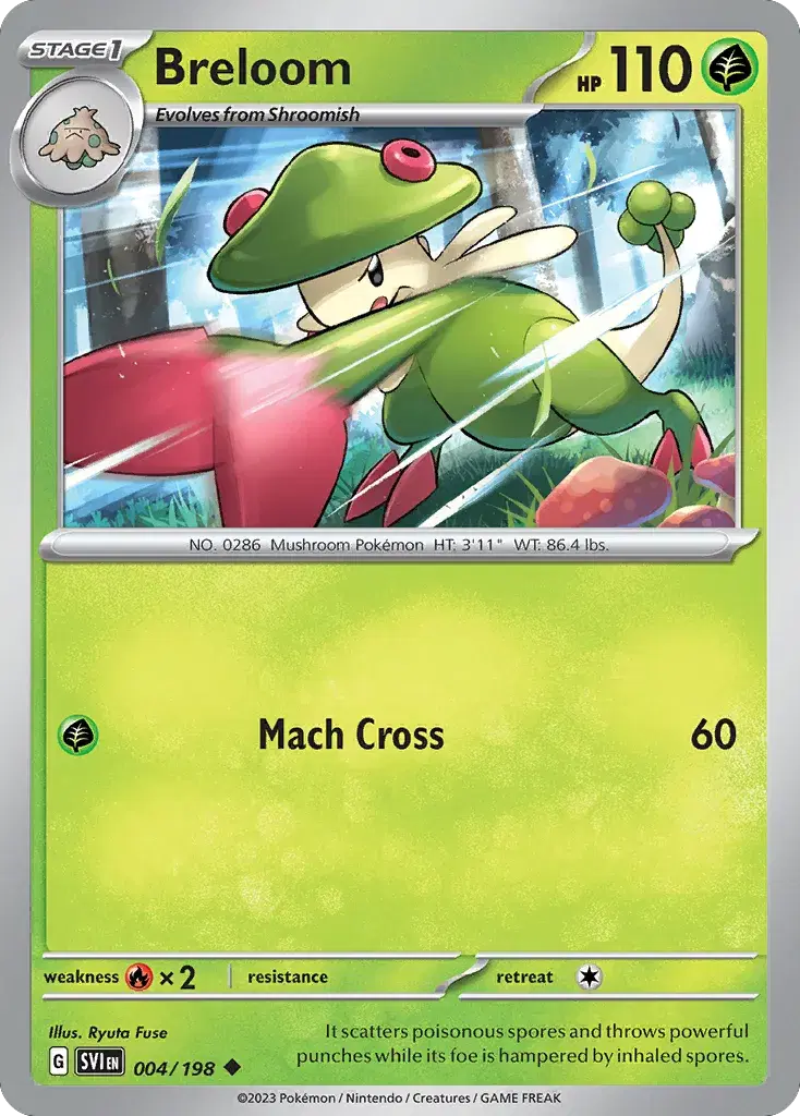 Breloom Scarlet & Violet 4