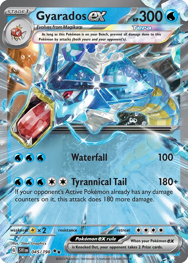 Gyarados ex Scarlet & Violet 45