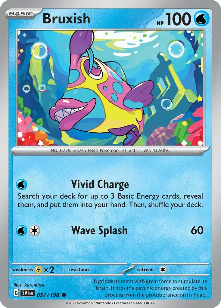Bruxish Scarlet & Violet 51