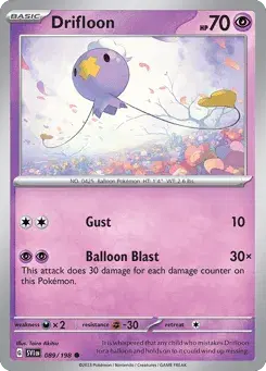 Drifloon Scarlet & Violet