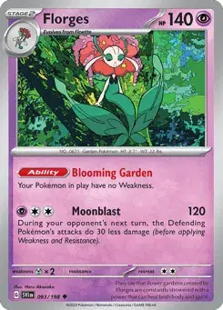 Florges Scarlet & Violet
